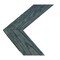 Ekena Millwork 11"W x 12"H x 3/4"D Vintage Farmhouse 3 1/2" Chevron, Barnwood Decor Collection, Driftwood Blue DECR11X12X075CHVBU - alternate 3